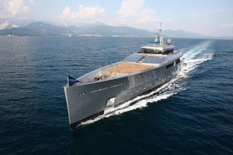 a boat on the water aboard FALCO MOSCATA Yacht for Sale