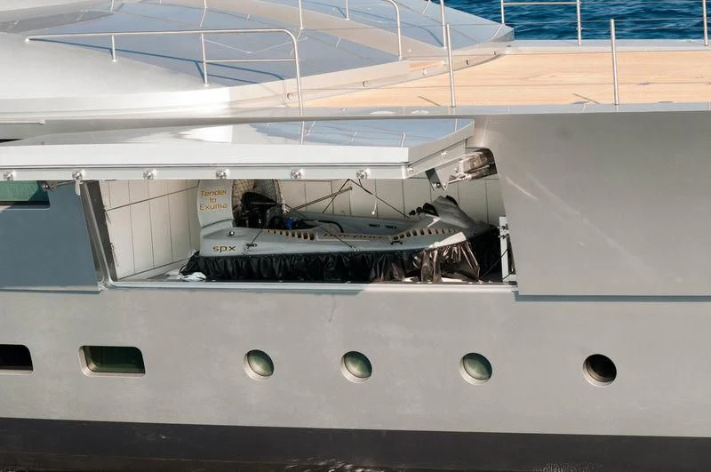 a machine on the counter aboard FALCO MOSCATA Yacht for Sale