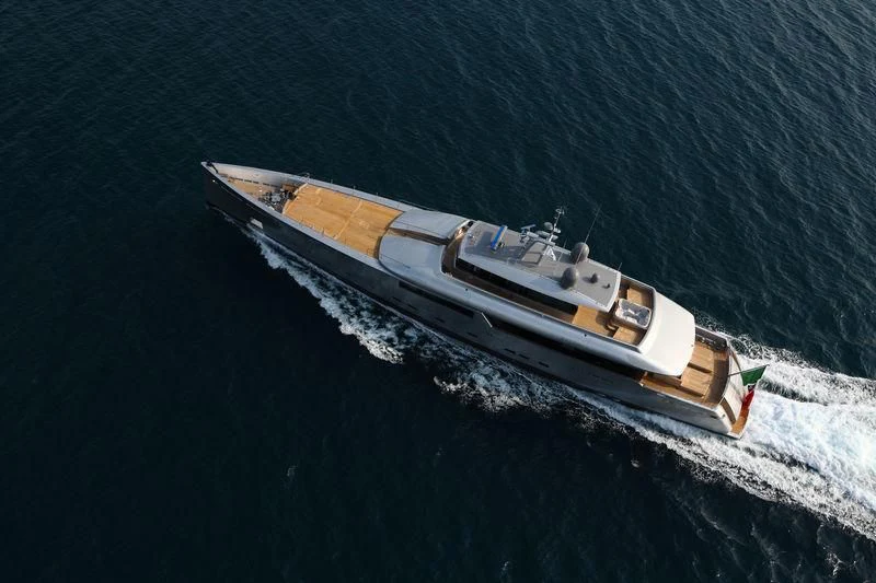 a boat on the water aboard FALCO MOSCATA Yacht for Sale