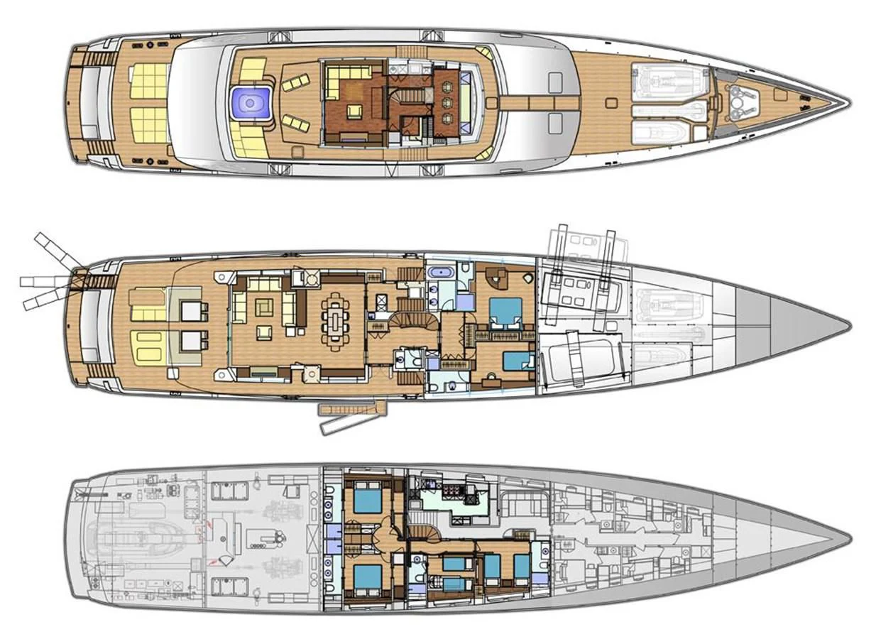 a motherboard with a motherboard aboard FALCO MOSCATA Yacht for Sale