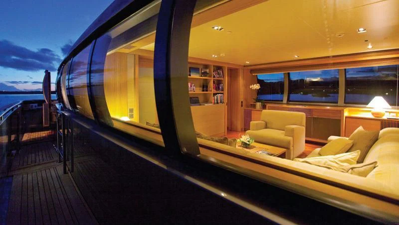 a boat on the water aboard FALCO MOSCATA Yacht for Sale