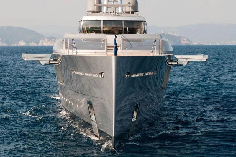 a large boat in the water aboard FALCO MOSCATA Yacht for Sale
