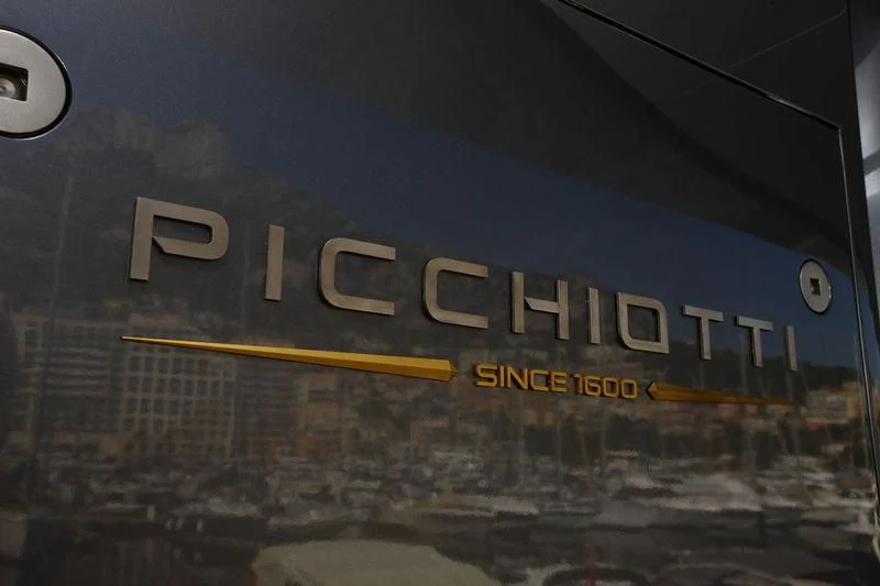 logo aboard FALCO MOSCATA Yacht for Sale