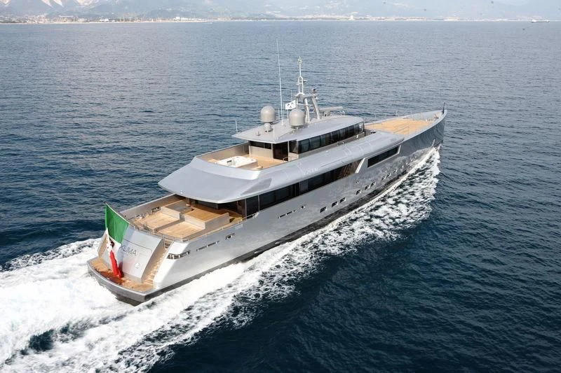 a ship in the water aboard FALCO MOSCATA Yacht for Sale