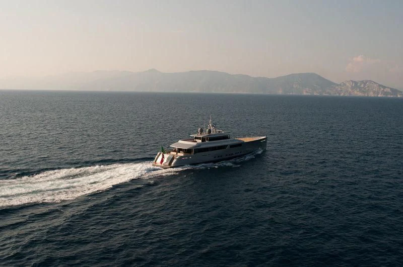 a boat on the water aboard FALCO MOSCATA Yacht for Sale