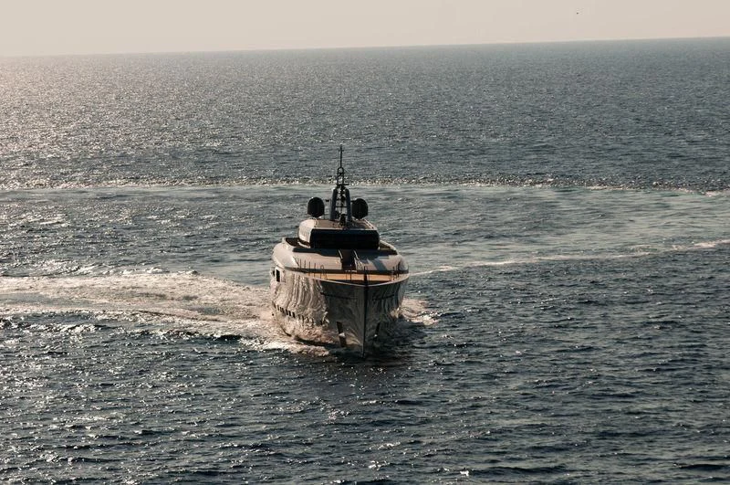 a boat in the water aboard FALCO MOSCATA Yacht for Sale