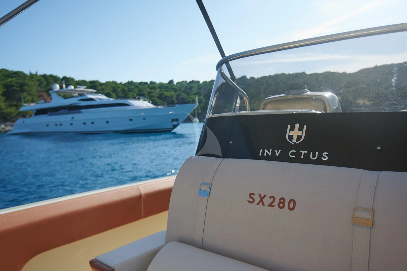 a boat on the water aboard PRINCESS LONA Yacht for Sale