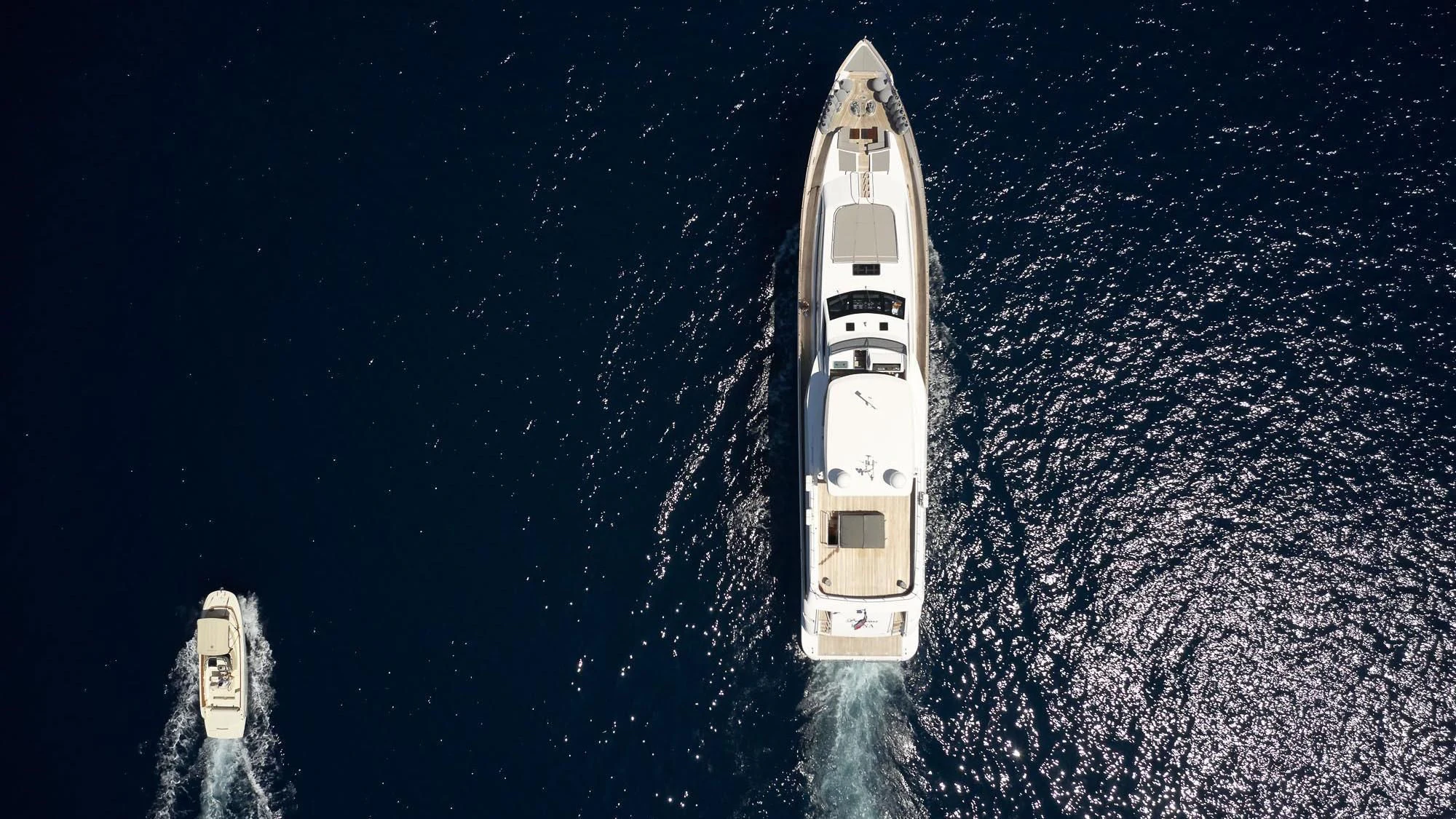 a space shuttle in space aboard PRINCESS LONA Yacht for Sale