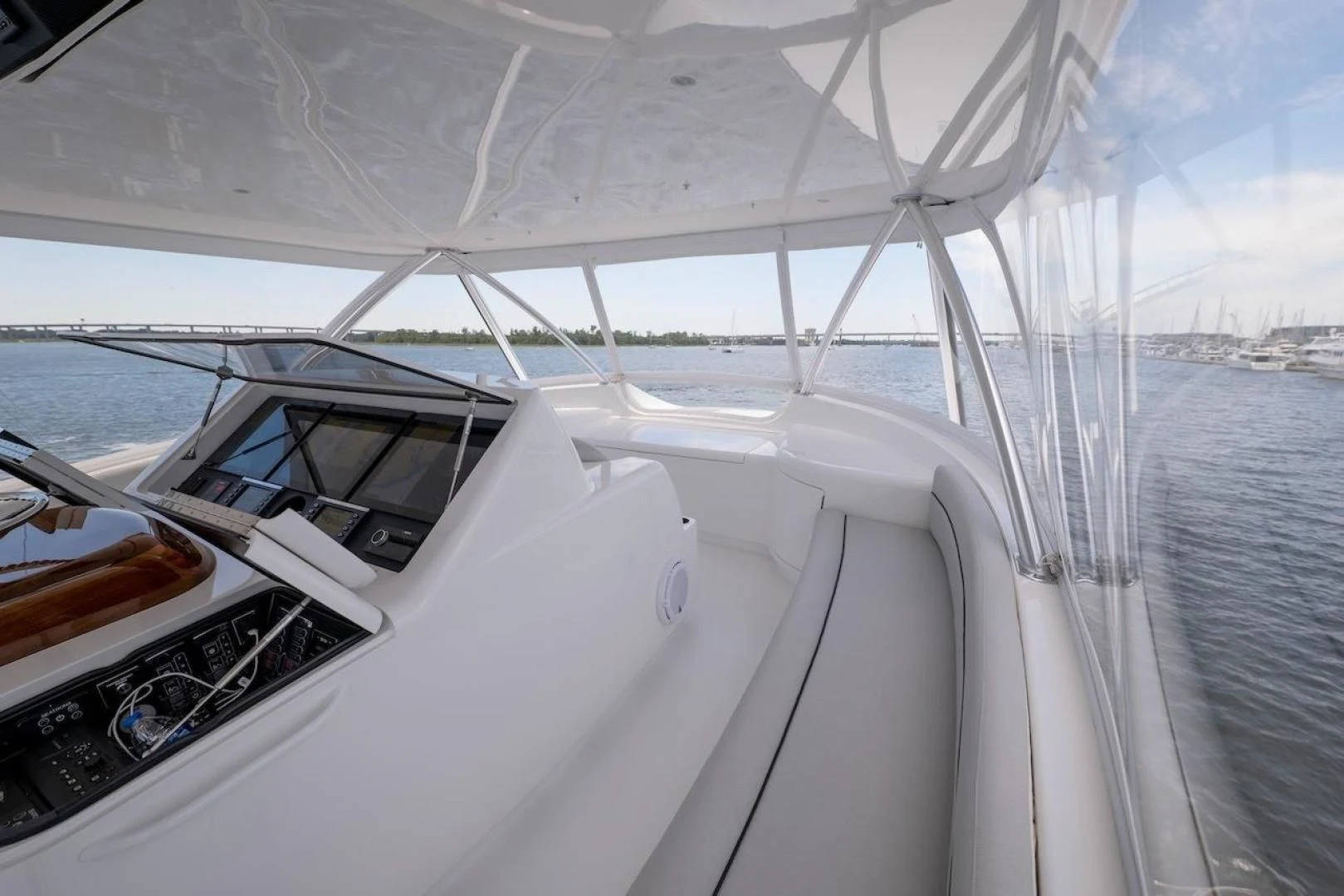 a white boat with a large white sail aboard GAME ON Yacht for Sale