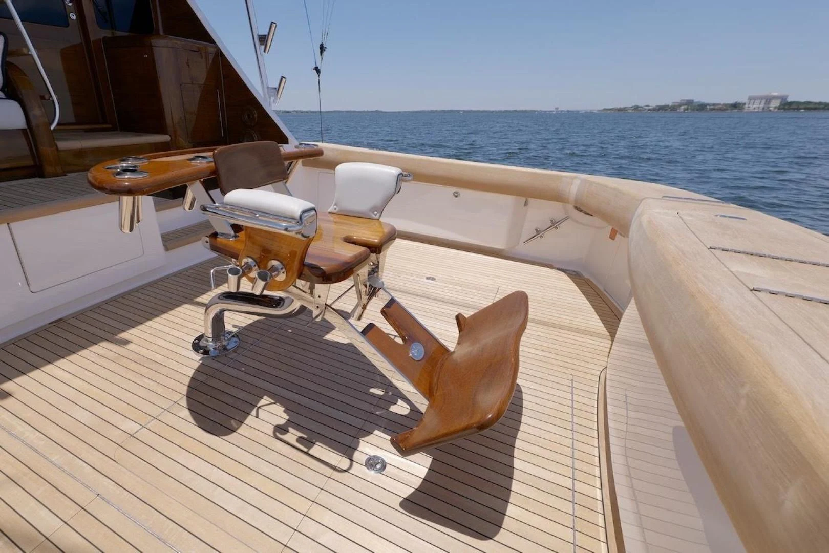 a boat on the water aboard GAME ON Yacht for Sale
