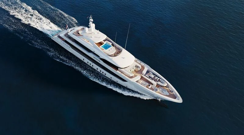 a boat on the water aboard SOLEMATES Yacht for Sale