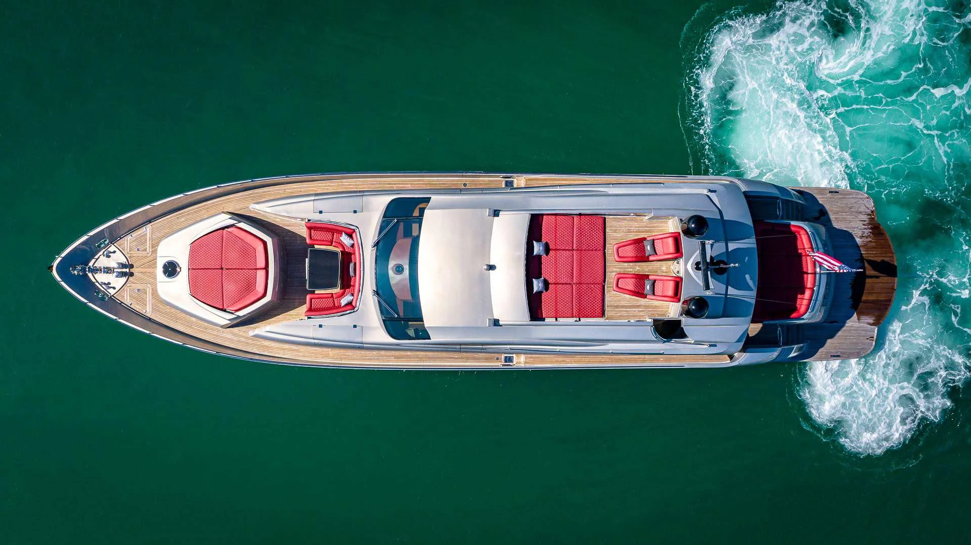 a boat on the water aboard REGAL Yacht for Sale