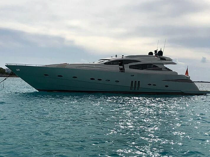 a boat in the water aboard REGAL Yacht for Sale