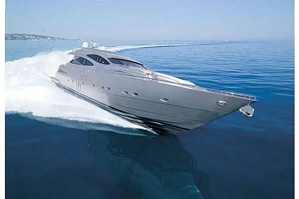 a ship in the water aboard REGAL Yacht for Sale