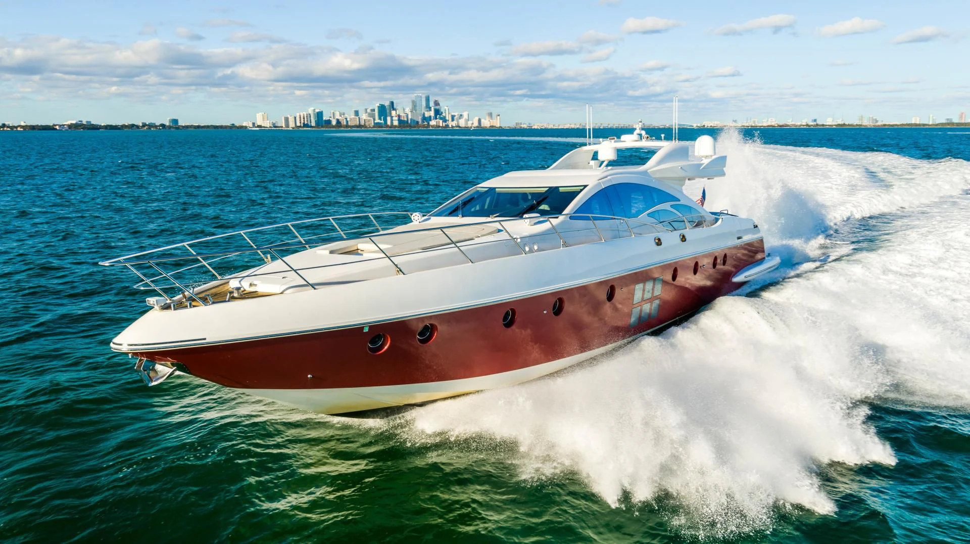 a boat on the water aboard PLANE II SEA Yacht for Sale