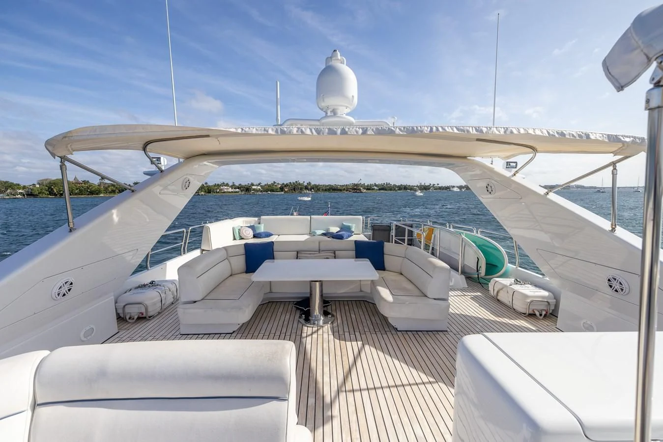 a boat on the water aboard ENDLESS SUN Yacht for Sale