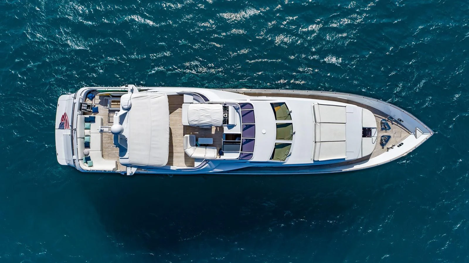 a boat in the water aboard ENDLESS SUN Yacht for Sale