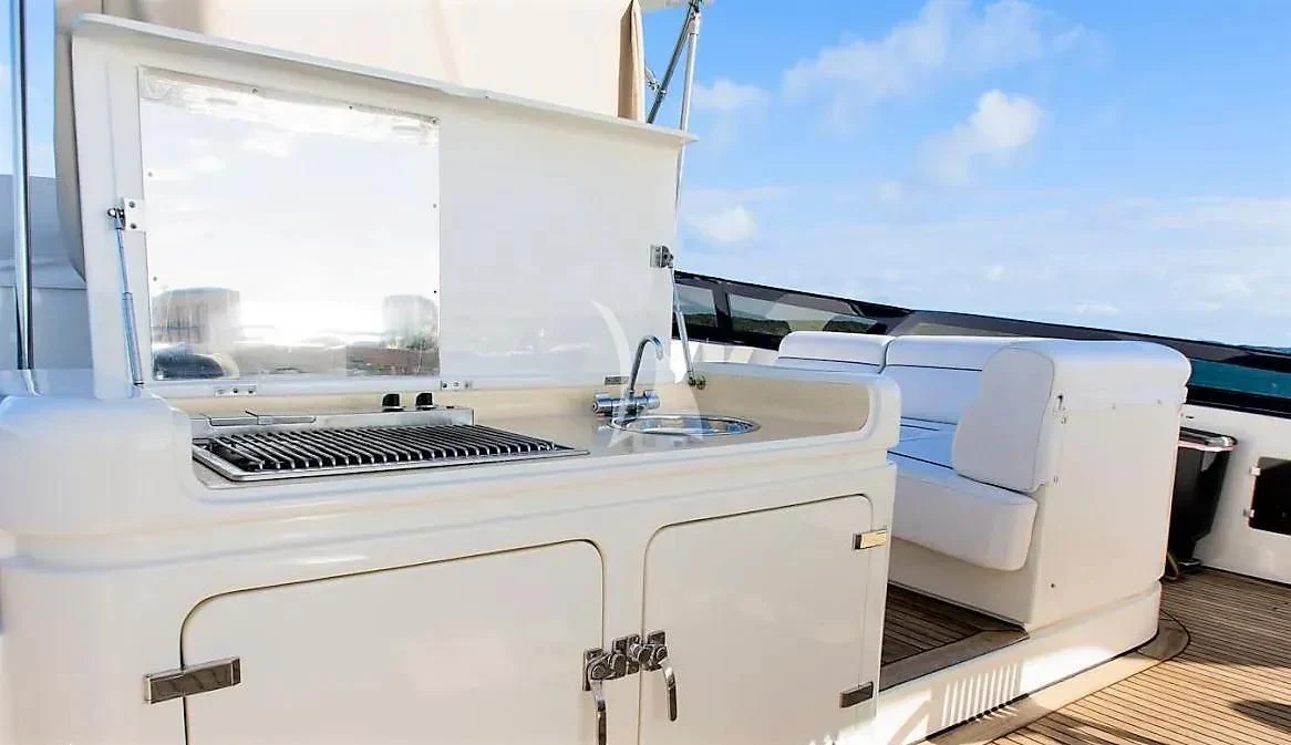 a white machine with a keyboard aboard ENDLESS SUN Yacht for Sale