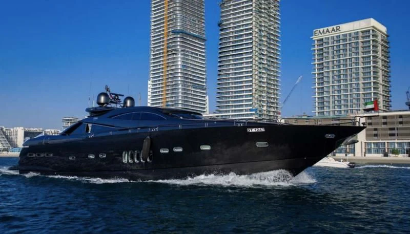 a submarine in the water aboard UD30 Yacht for Sale