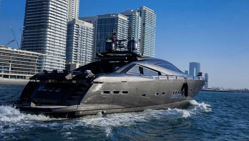 a boat on the water aboard UD30 Yacht for Sale