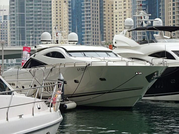 a couple of boats in the water aboard UD30 Yacht for Sale