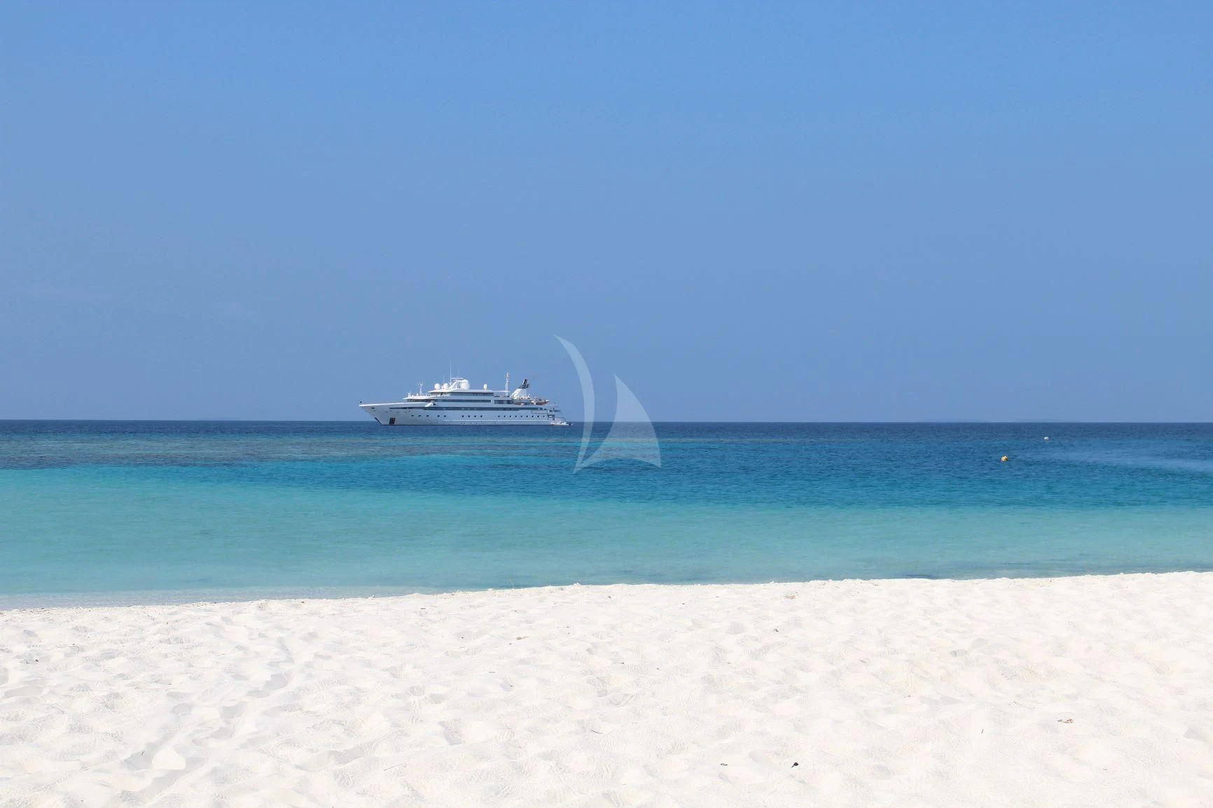 a boat in the water aboard LAUREN L Yacht for Sale
