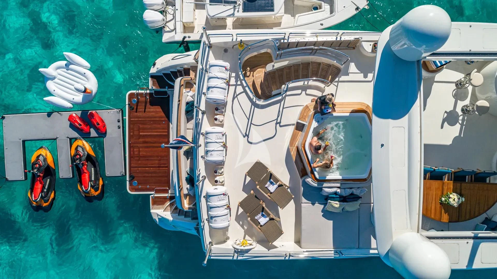 a space shuttle in a room aboard SWEET EMOCEAN Yacht for Sale