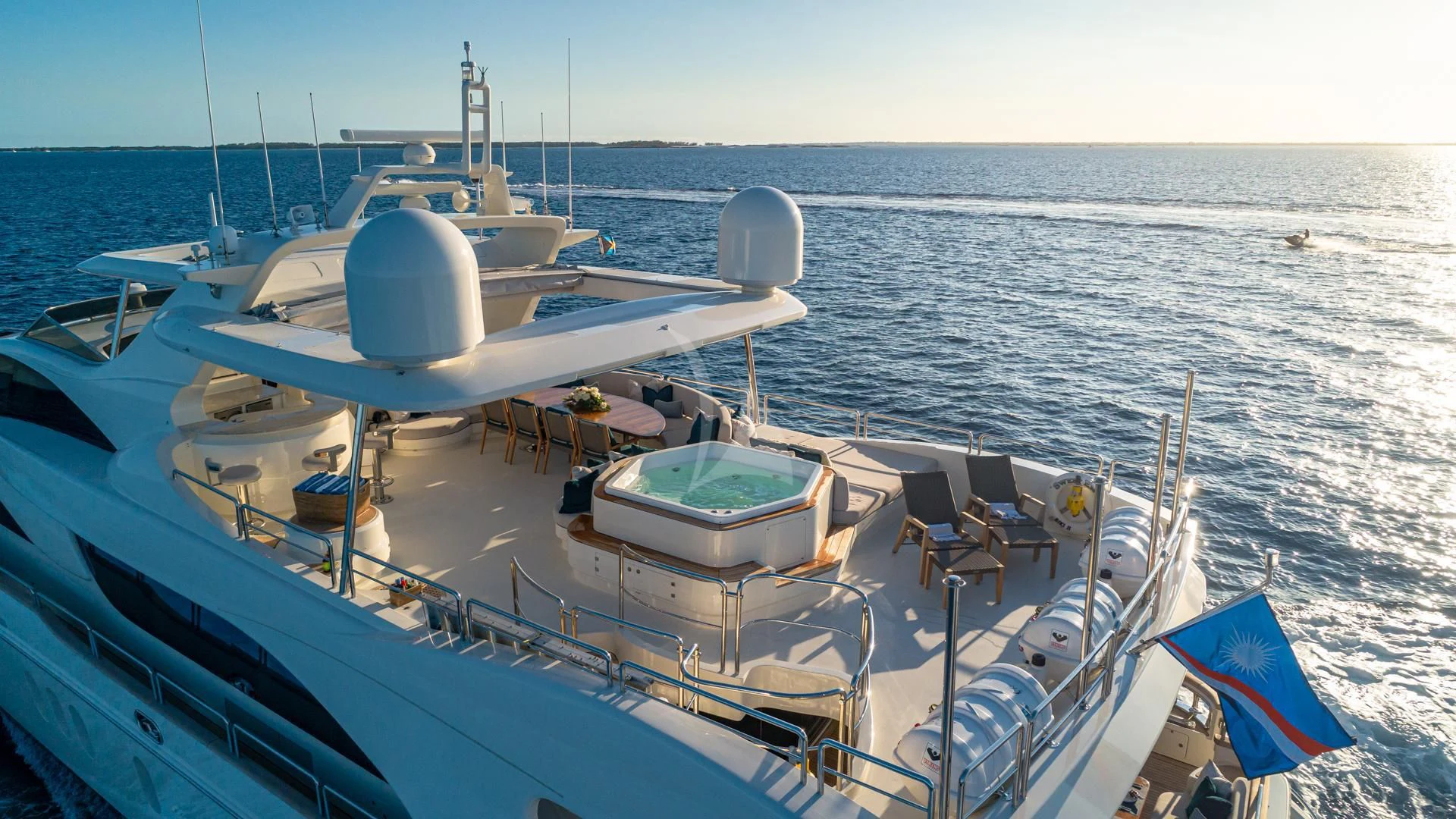 a boat on the water aboard SWEET EMOCEAN Yacht for Sale