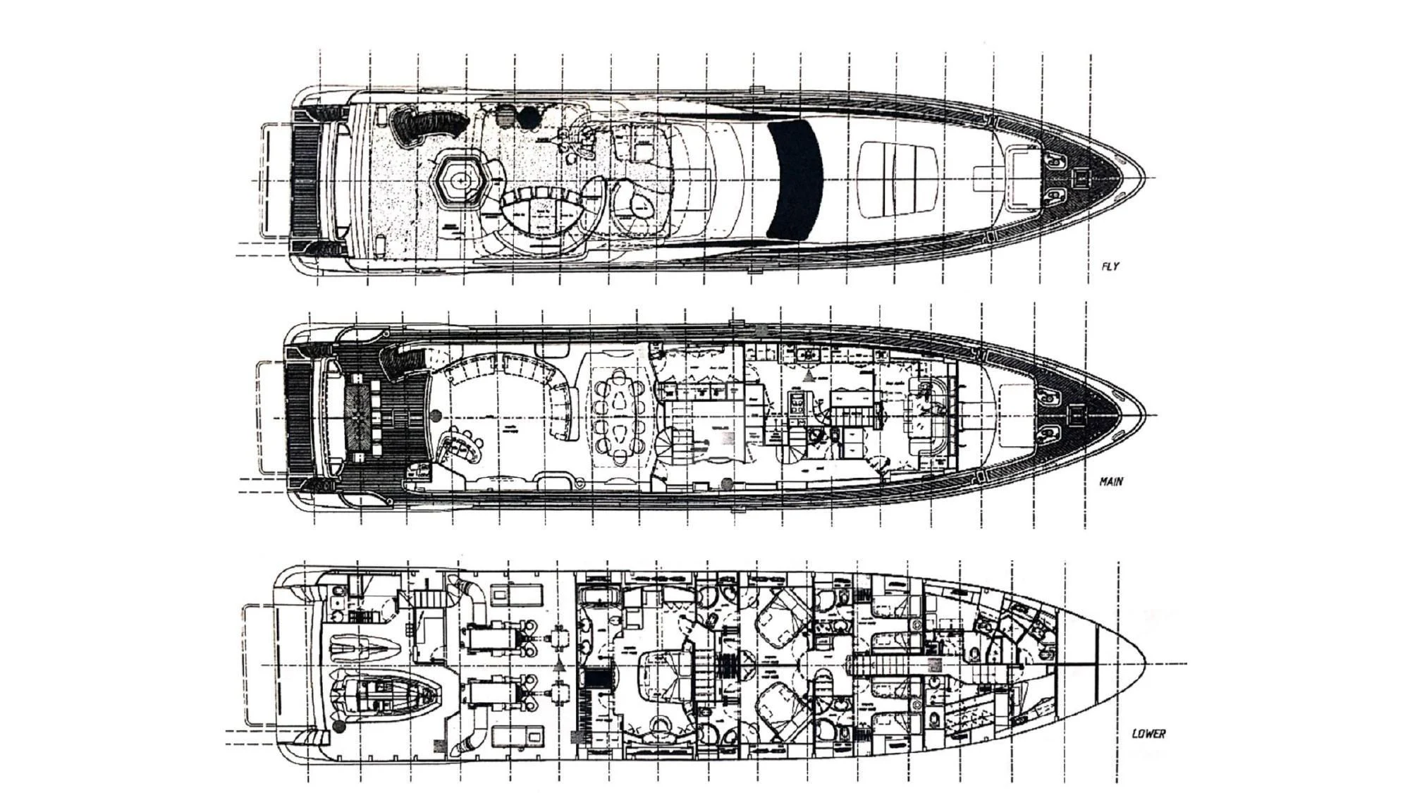 diagram, engineering drawing aboard SWEET EMOCEAN Yacht for Sale