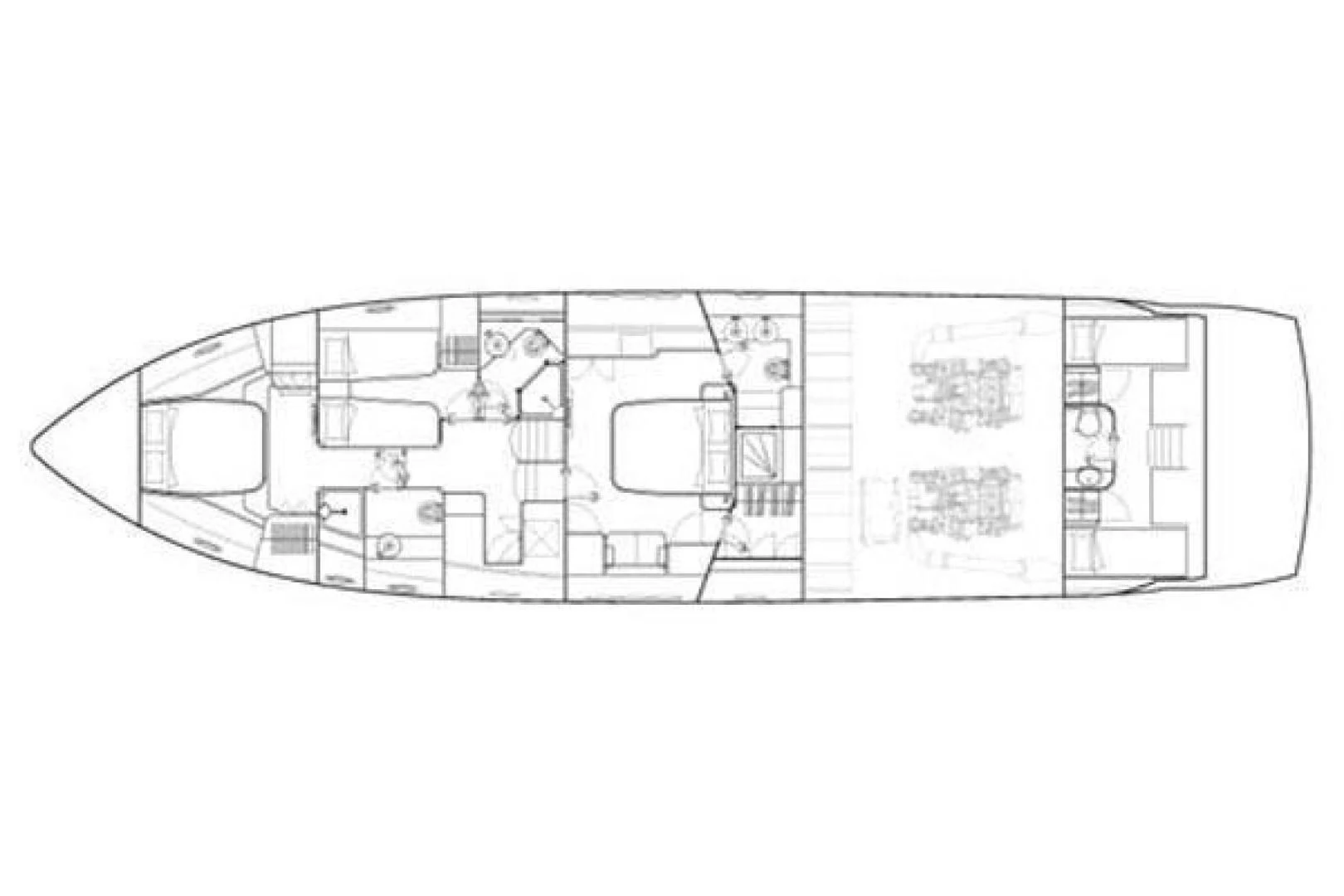 diagram aboard PEARL Yacht for Sale