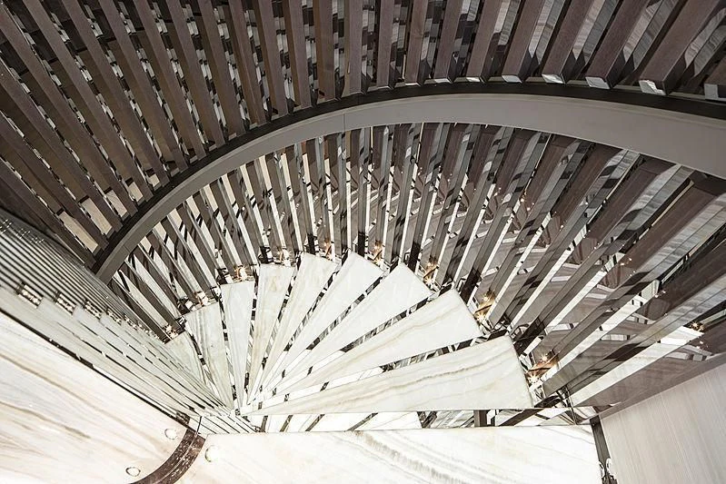 a close-up of a roof aboard VIDA Yacht for Sale