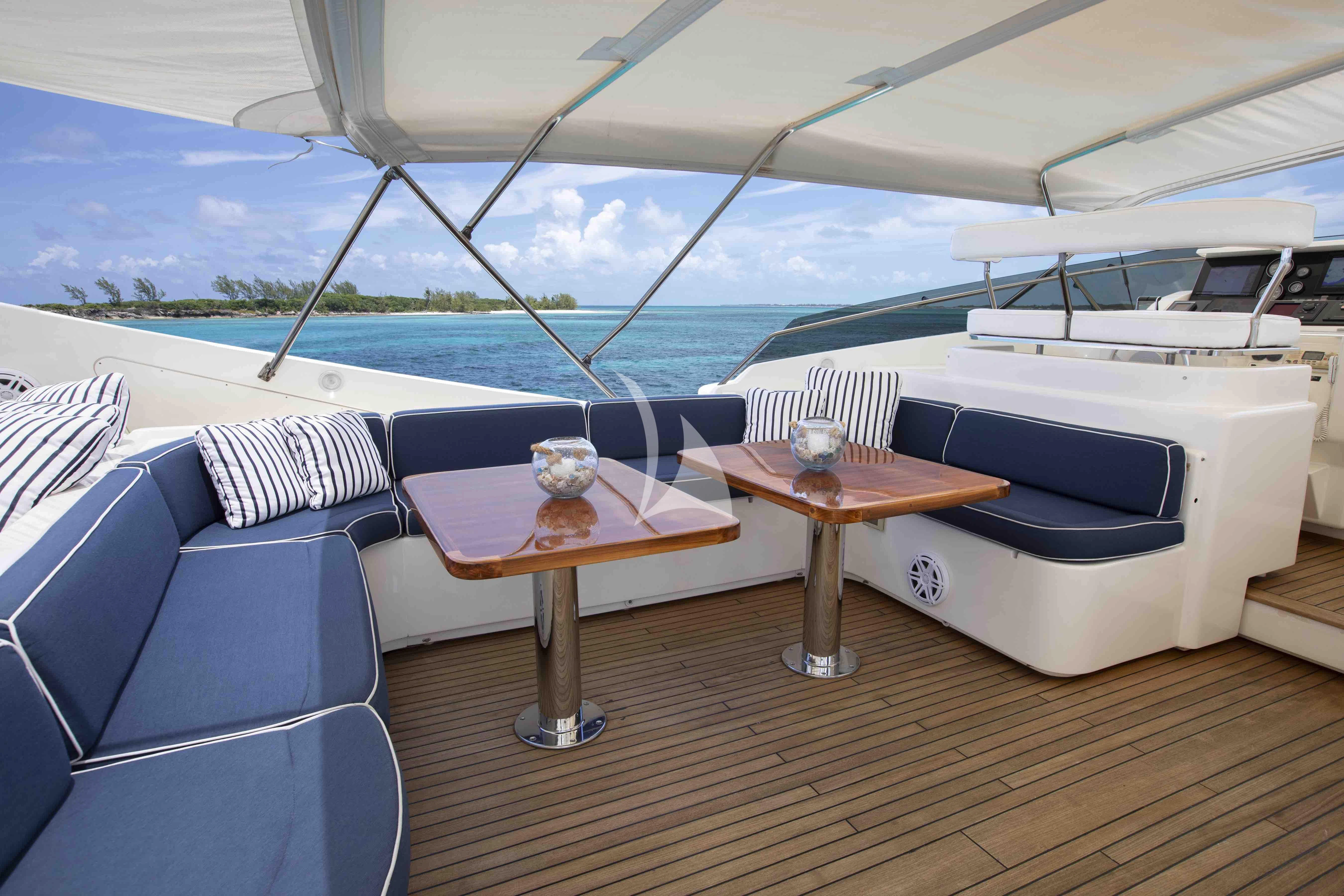 a boat on the water aboard MAMBO Yacht for Sale