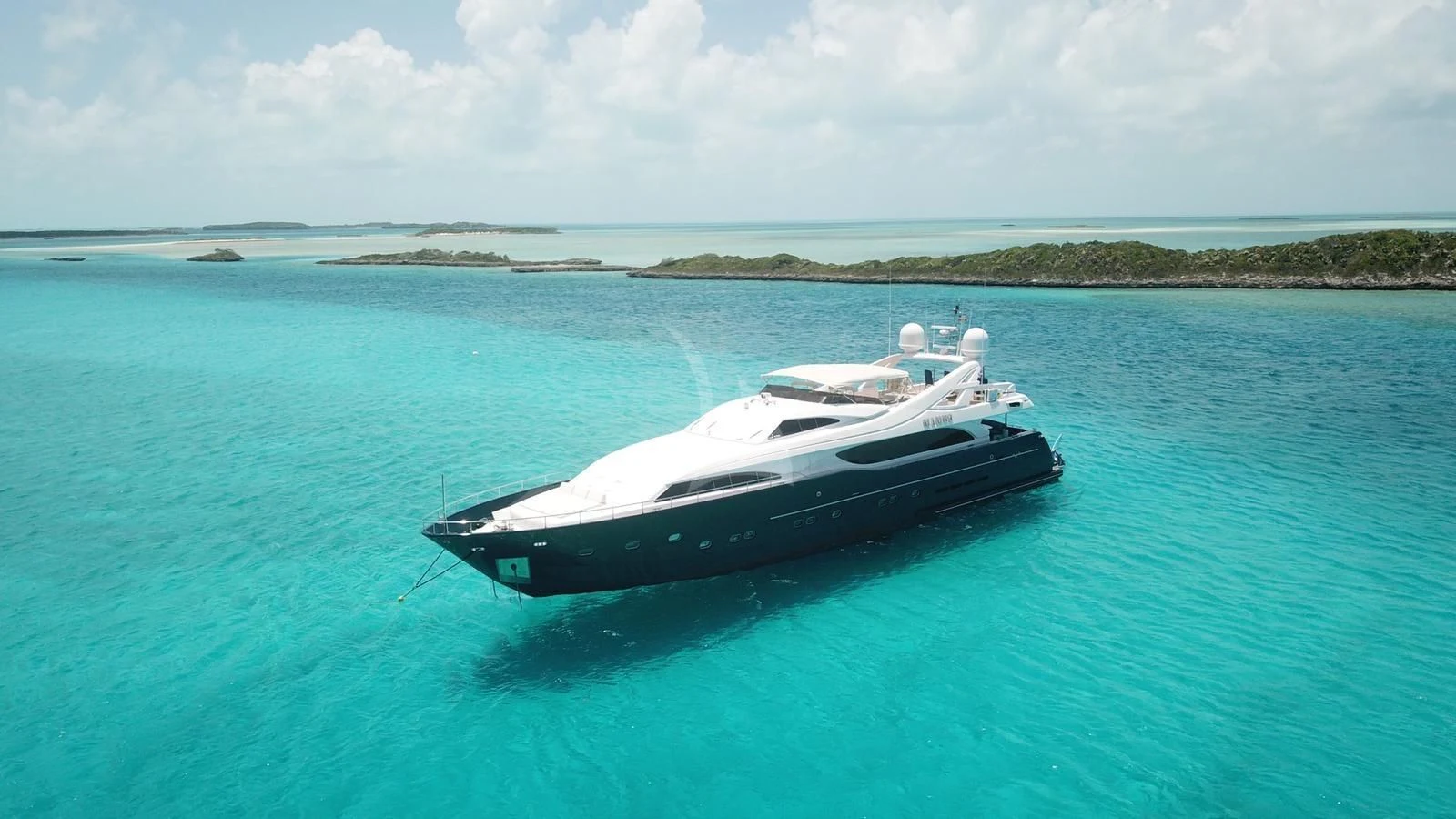 a boat in the water aboard MAMBO Yacht for Sale