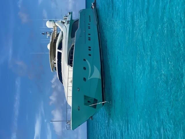 a boat on the water aboard MAMBO Yacht for Sale