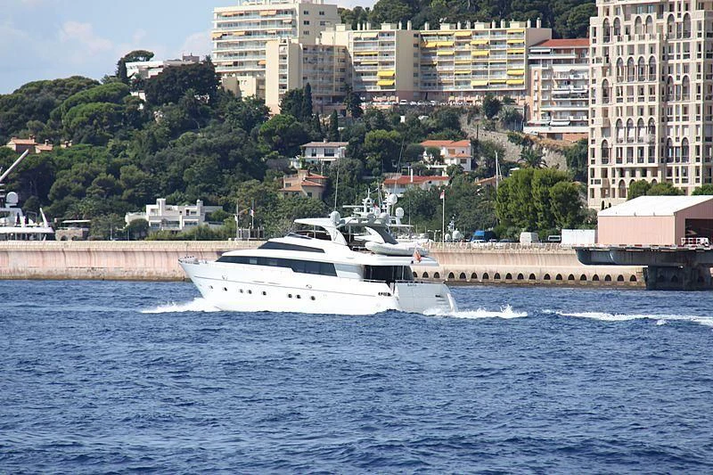 a boat on the water aboard ELAN Yacht for Sale