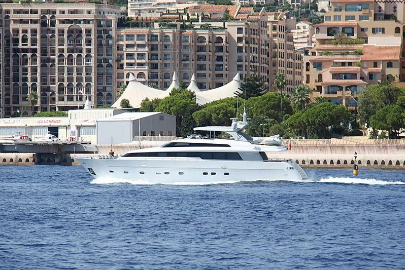 a white boat in the water aboard ELAN Yacht for Sale