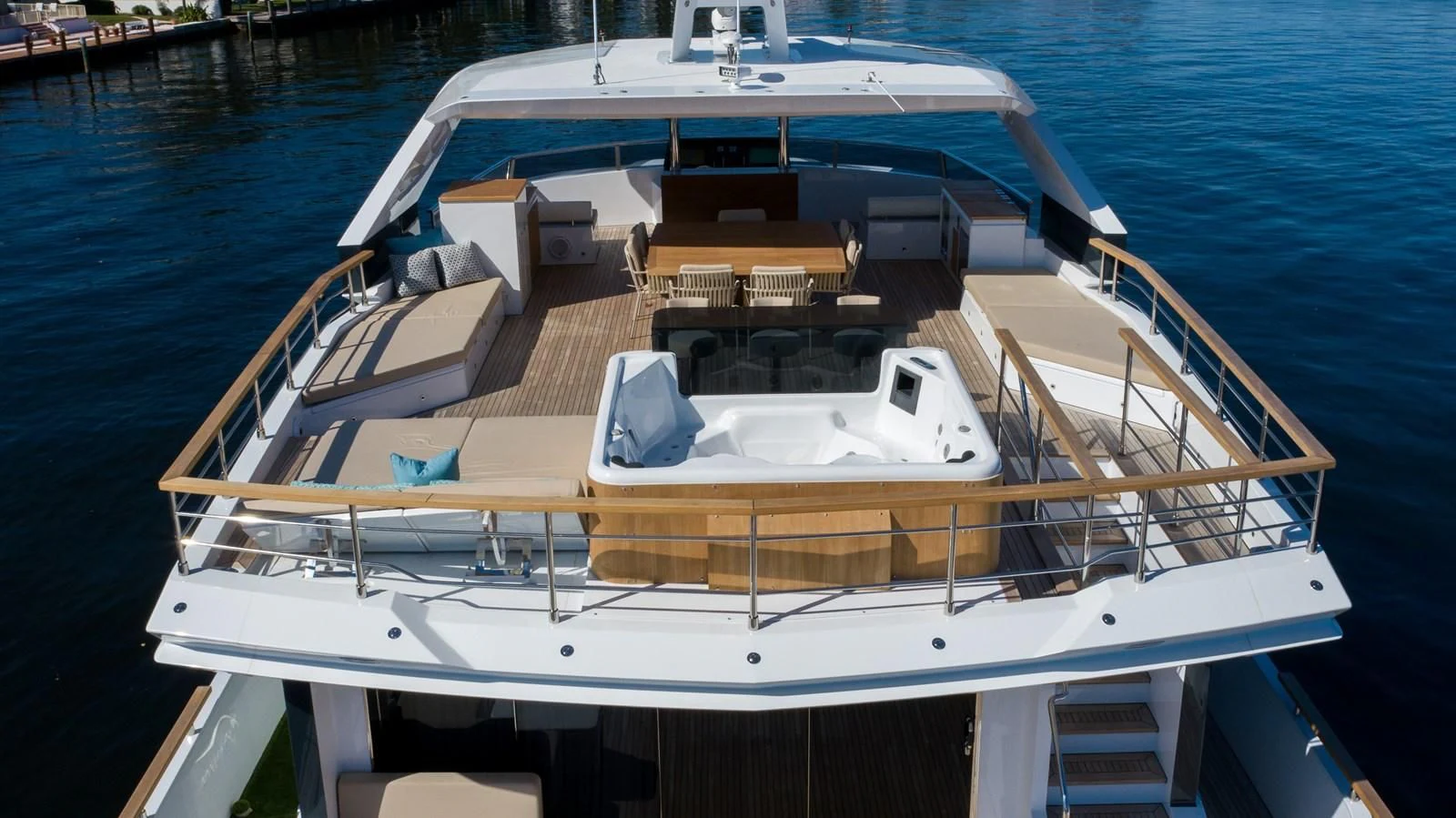 a boat on the water aboard PROJECT 105 Yacht for Sale
