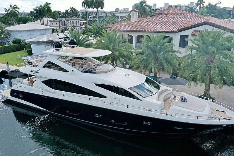 a boat in the water aboard FULL CIRCLE Yacht for Sale