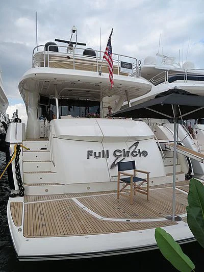 a boat on the water aboard FULL CIRCLE Yacht for Sale