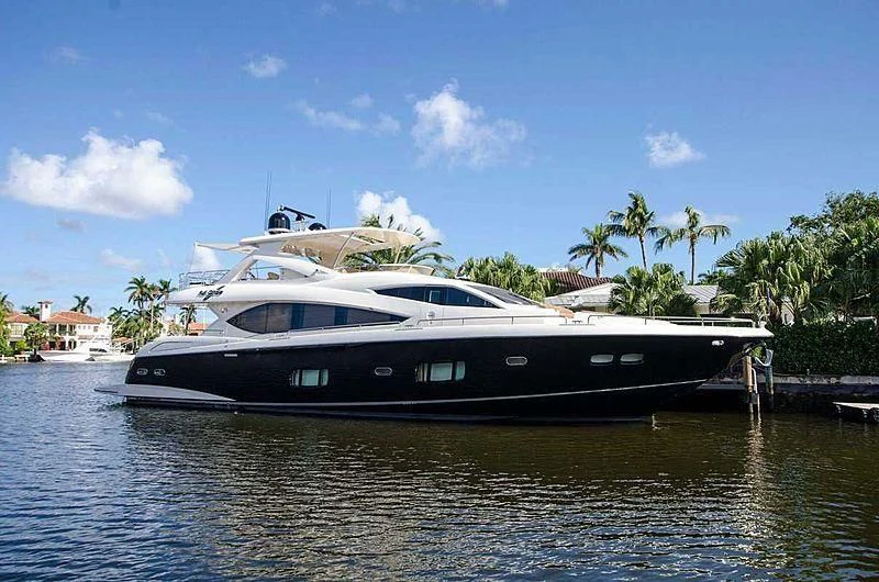 a boat on the water aboard FULL CIRCLE Yacht for Sale