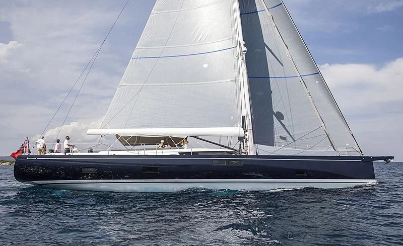 a boat on the water aboard JIKAN Yacht for Charter