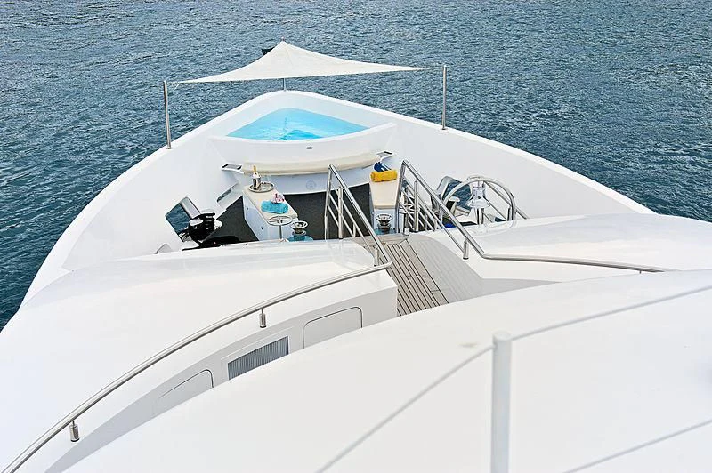 a boat on the water aboard TANGO Yacht for Sale