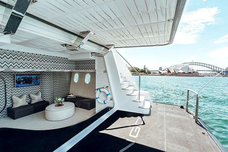 a boat on a body of water aboard TANGO Yacht for Sale