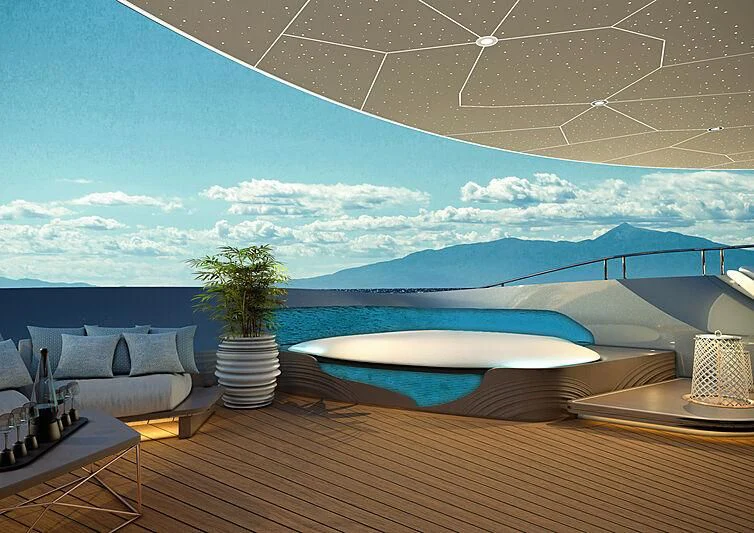 diagram aboard PHI Yacht for Sale