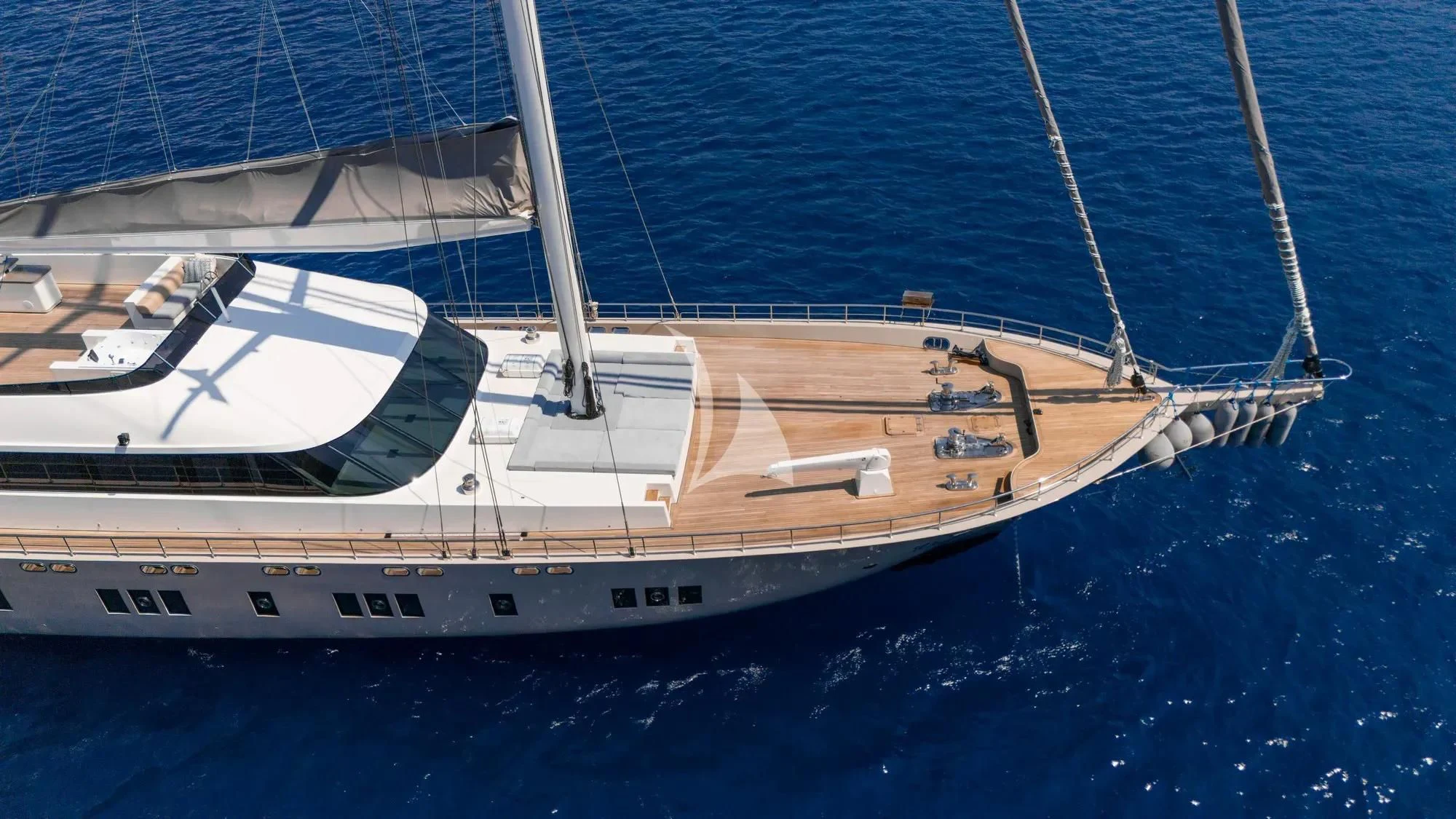 a boat in the water aboard DE LOVE Yacht for Charter