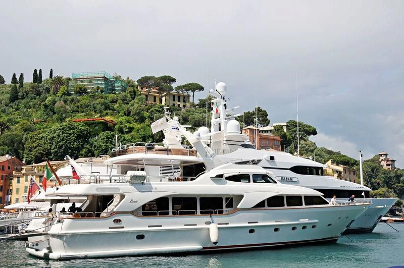 a boat in the water aboard ANYPA Yacht for Sale
