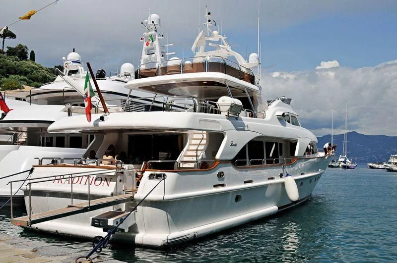 a boat on the water aboard ANYPA Yacht for Sale