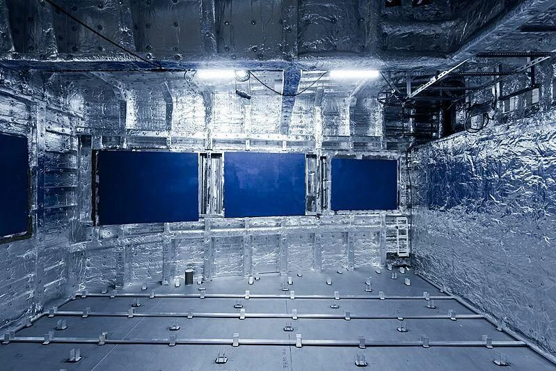 a building with a lot of windows aboard PINK SHADOW Yacht for Sale