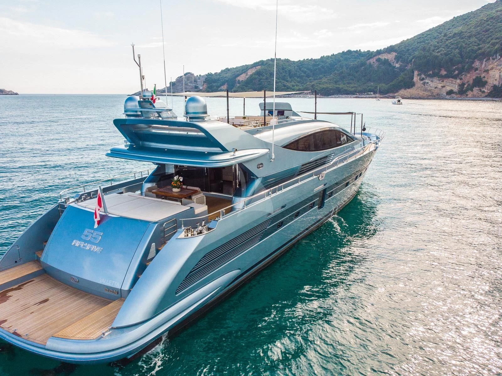 boats on the water aboard 55 FIFTYFIVE Yacht for Charter