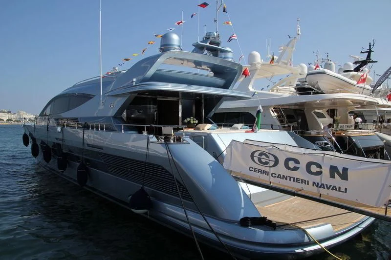a couple of boats docked aboard 55 FIFTYFIVE Yacht for Charter